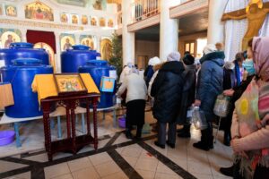 Репортаж о празднике Крещения Репортаж о празднике Крещения